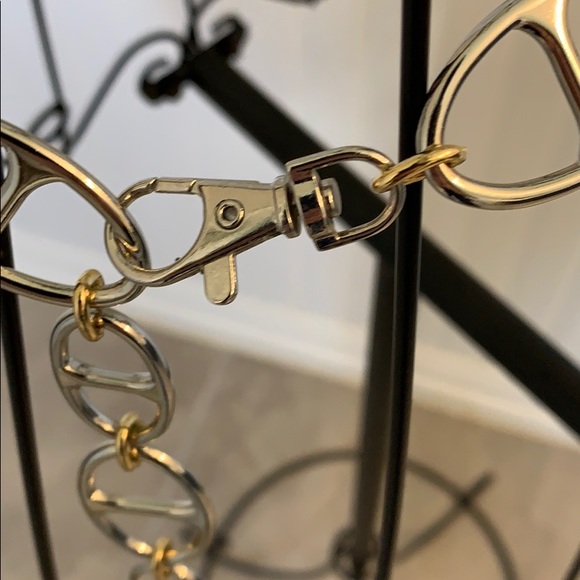 ♥️ Oval Link Chain Fashion Belt Length 45” - Picture 2 of 5